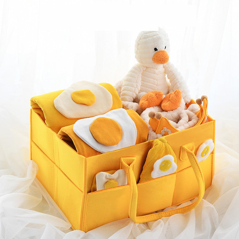Flag Village Newborn Gift Box Summer Baby Suit Newborn Dress Princess Full Moon Gift Newborn Baby Supplies