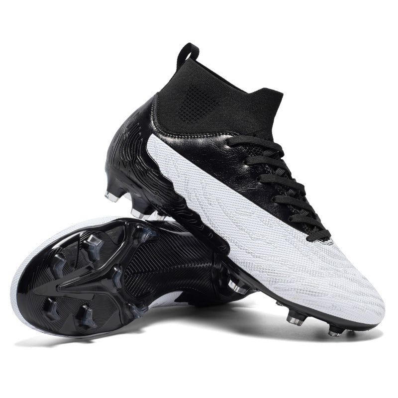 Flag Village Professional Spike Breathable Sweat Absorbing Outdoor Sports Soccer Shoes