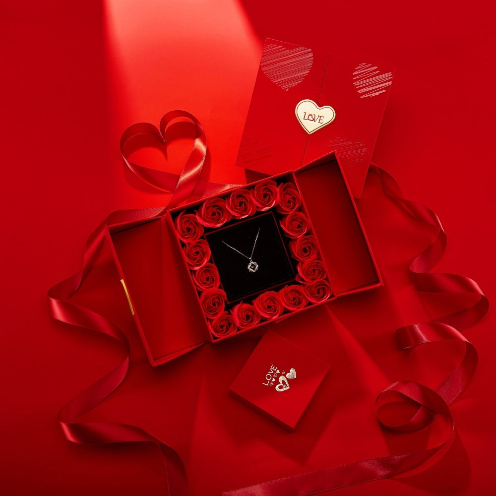 Flag Village Valentine's Day Gift Box Creative Buy Fashion Gift Box