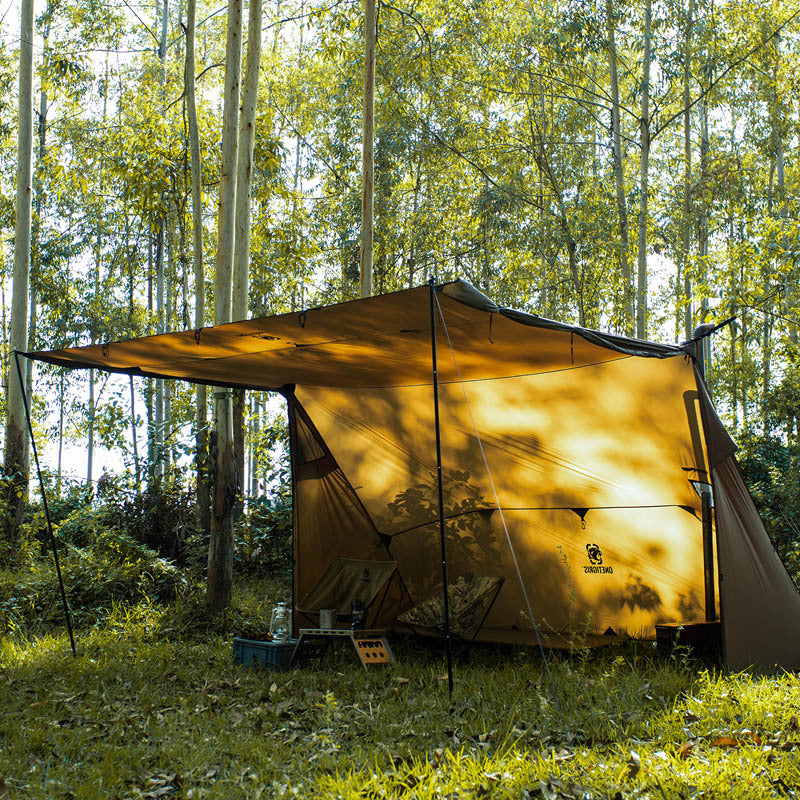 Flag Village Wilderness Hut Hammock Outdoor Living Room Tent
