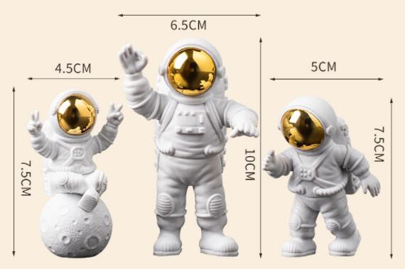 Flag Village Astronaut Astronaut Series Birthday Gift Box Set Ornament