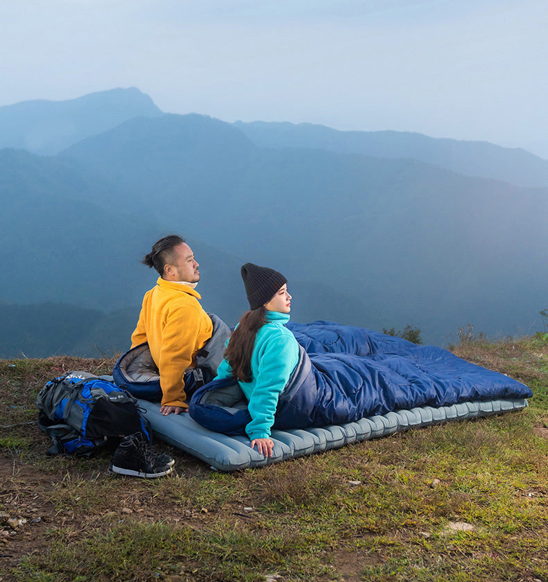 Flag Village Outdoor Camping Portable Warm Trip Sleeping Bag