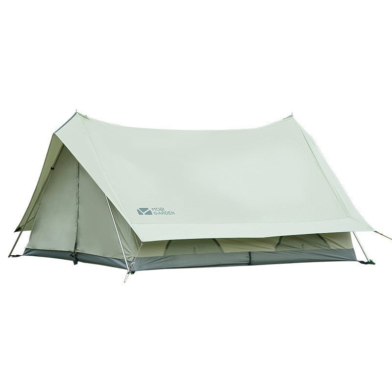Flag Village Exquisite Camping Outdoor Family Light Luxury Large Space Camping Cotton Tent