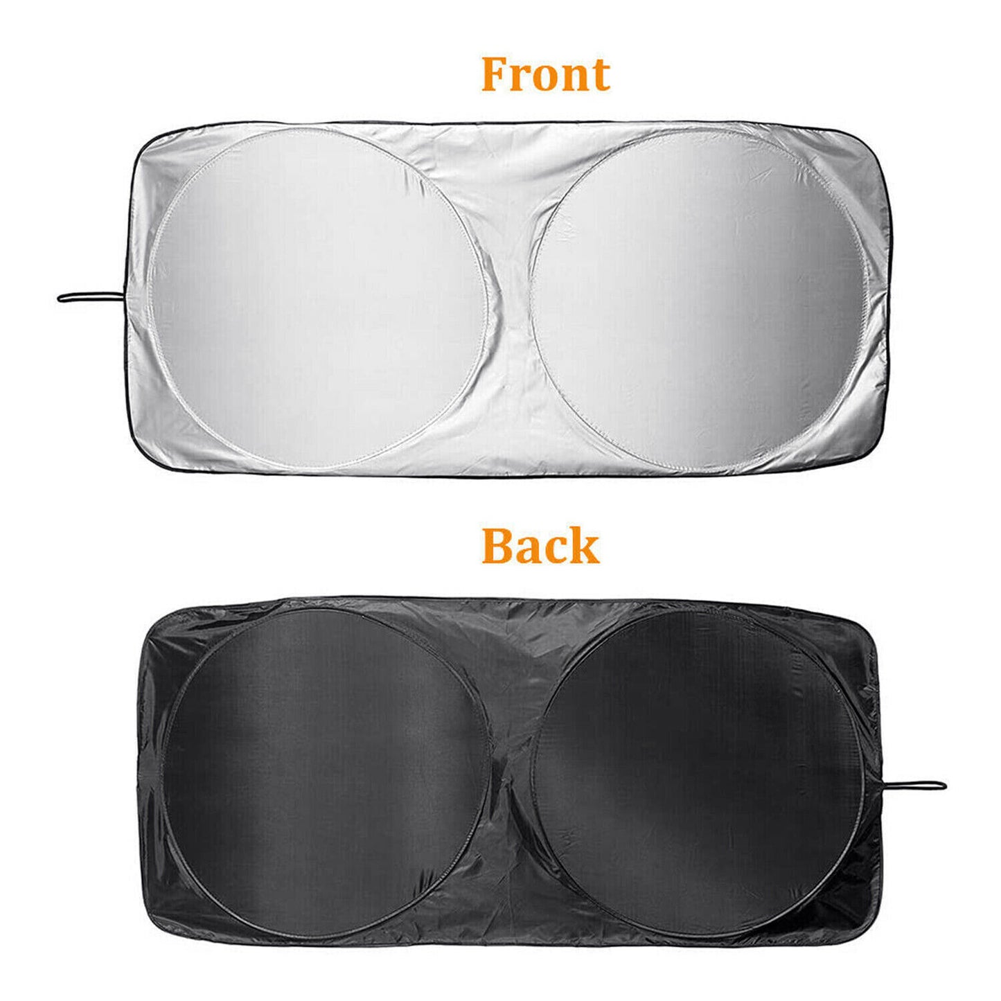 Flag Village Auto Tools Foldable Car Front Rear Window Windshield Sun Shade Shield Cover Visor UV Block