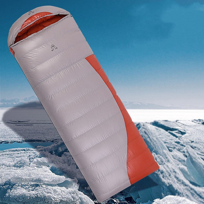 Flag Village Outdoor Camping Envelope Down Sleeping Bag