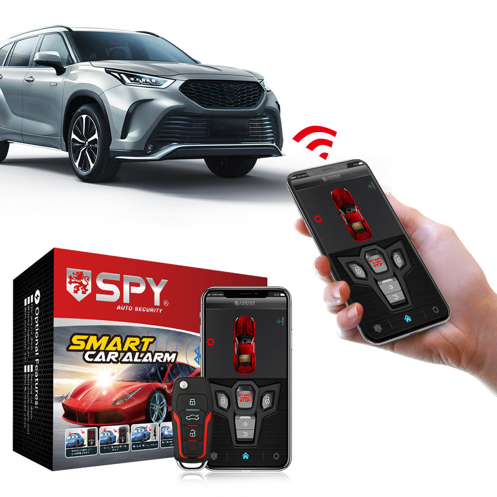 Flag Village Auto Tools Mobile Phone Control Car One-way Remote Control One Button To Start The Car Alarm