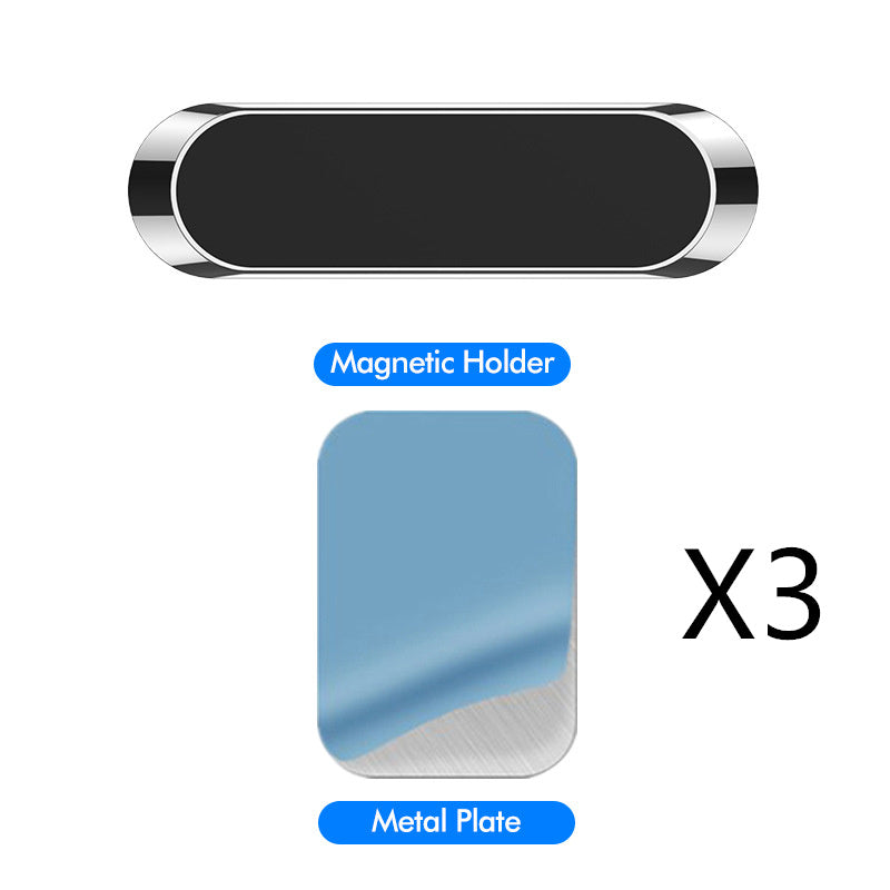 Flag Village Auto Tools F6 Strip Plate Magnetic Car Phone Holder Stand Magnet Holder For Phone In Car Mount Holder
