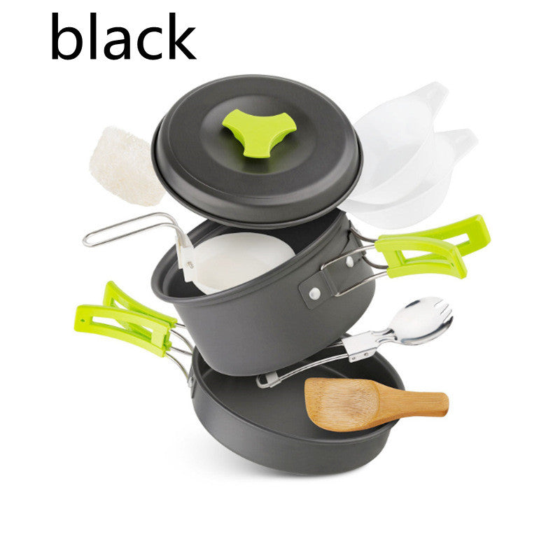 Flag Village Outdoor cookware 1-2 people camping cookware set