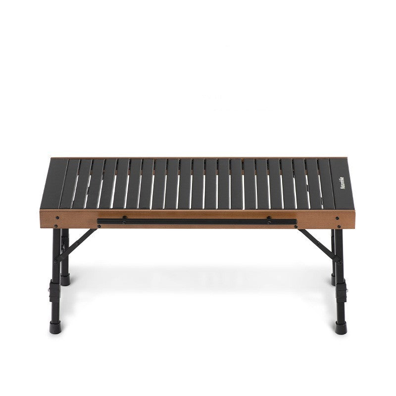 Flag Village Outdoor Folding Combination Table Camping Barbecue Picnic Beech Wood Table