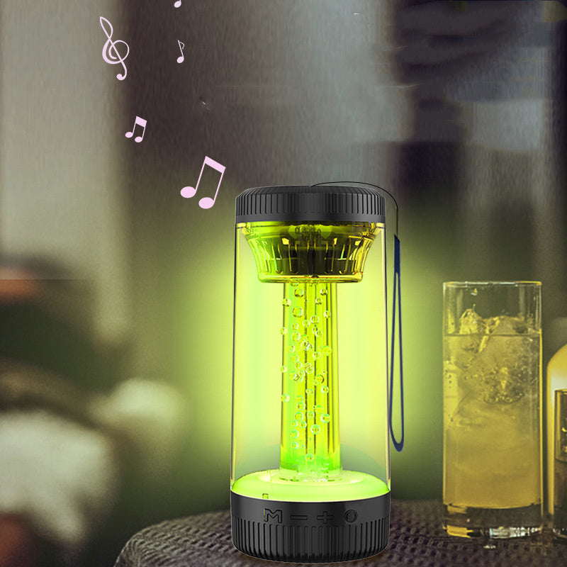 Flag Village Outdoor Portable Camping Light Led Colorful Wireless Bluetooth Speaker