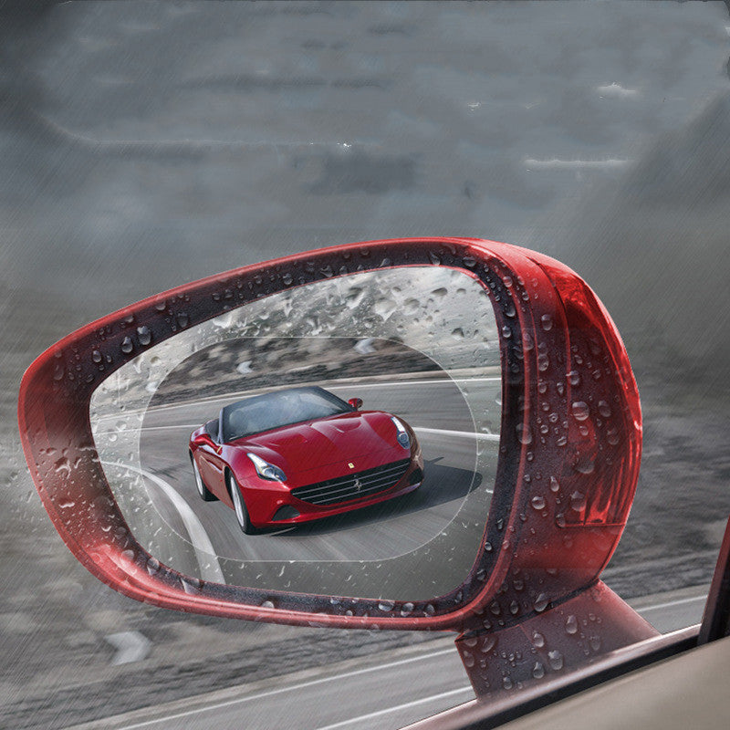 Flag Village Auto Tools Car Rearview Mirror Rainproof Film Anti-fog Nano