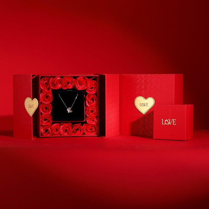 Flag Village Valentine's Day Gift Box Creative Buy Fashion Gift Box