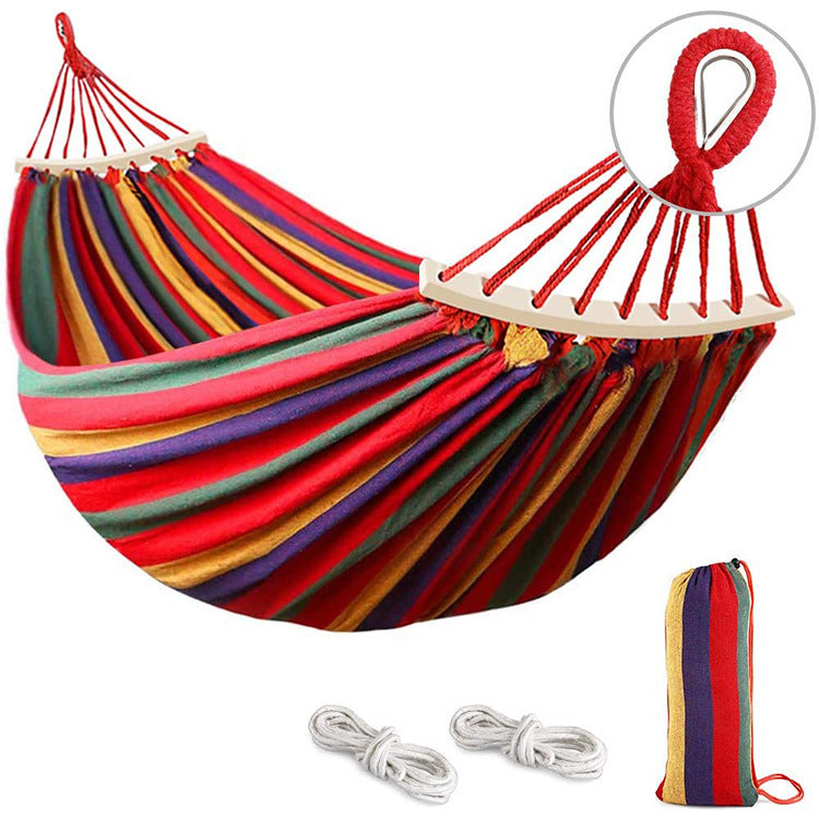 Flag Village Camping Hammock Balance Hammock Travel Beach Trekking Hammock