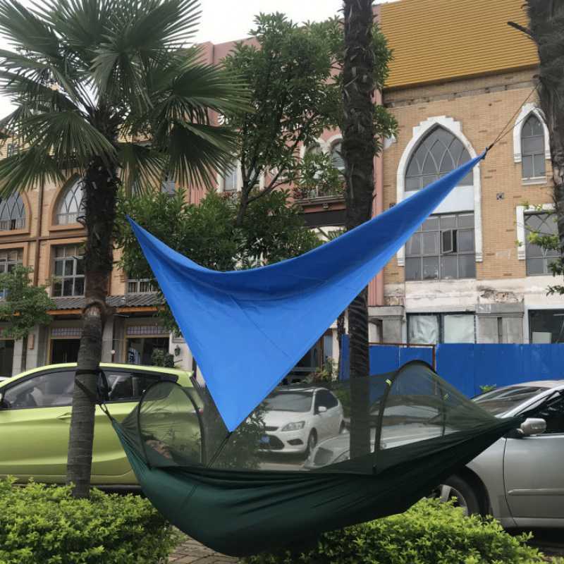 Flag Village Camping Mosquito Net Hammock Package