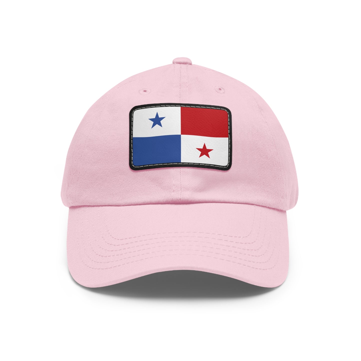 Flag Village Panama Flag Hat Cap with Leather Patch