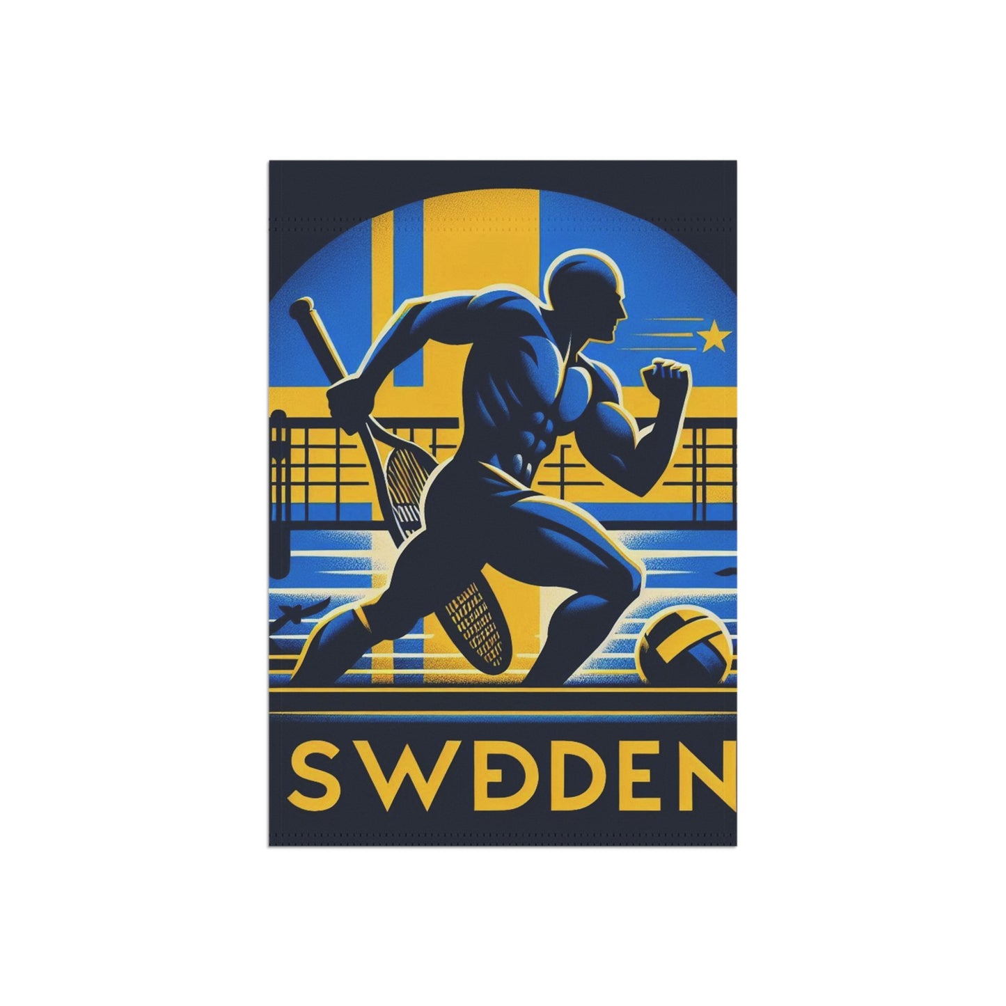 Flag Village Sweden Flag Sporting Garden & House Banner SWE0004