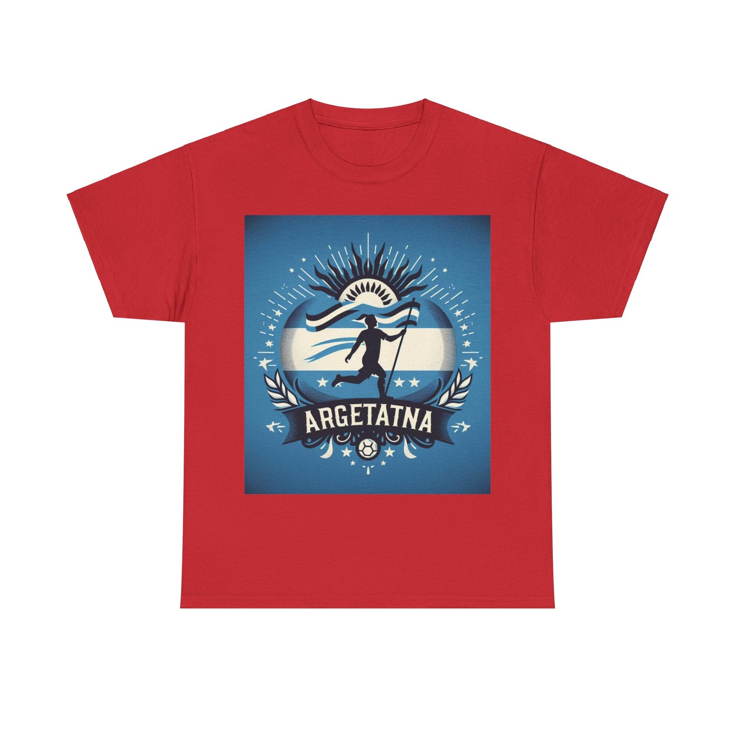 Flag Village Argentina Sporting Flag T-SHIRT Heavy Cotton Tee ARG0007