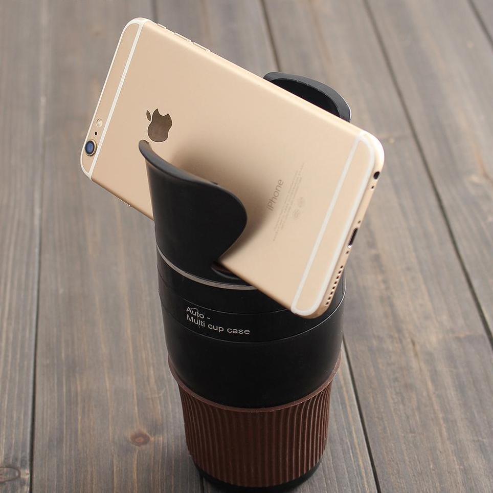 Flag Village Auto Tools Car Cup Holders Car-styling Car Truck Drink Water Cup Bottle Can Holder Door Mount Stand ABS Rubber Drinks Holders