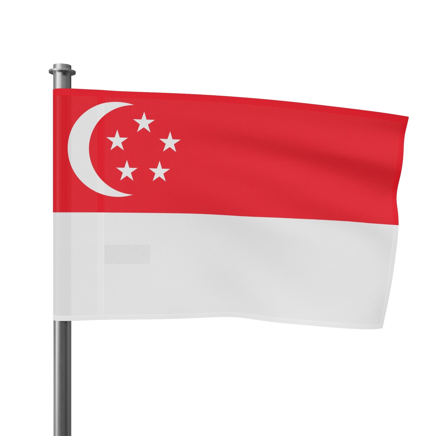 Flag Village Singapore Flag 18" x 12" / 36" x 24" / 60" x 36"