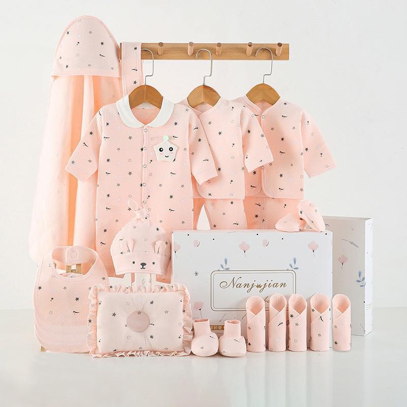 Flag Village Newborn Baby Clothes Thin Suit Baby Gift Box