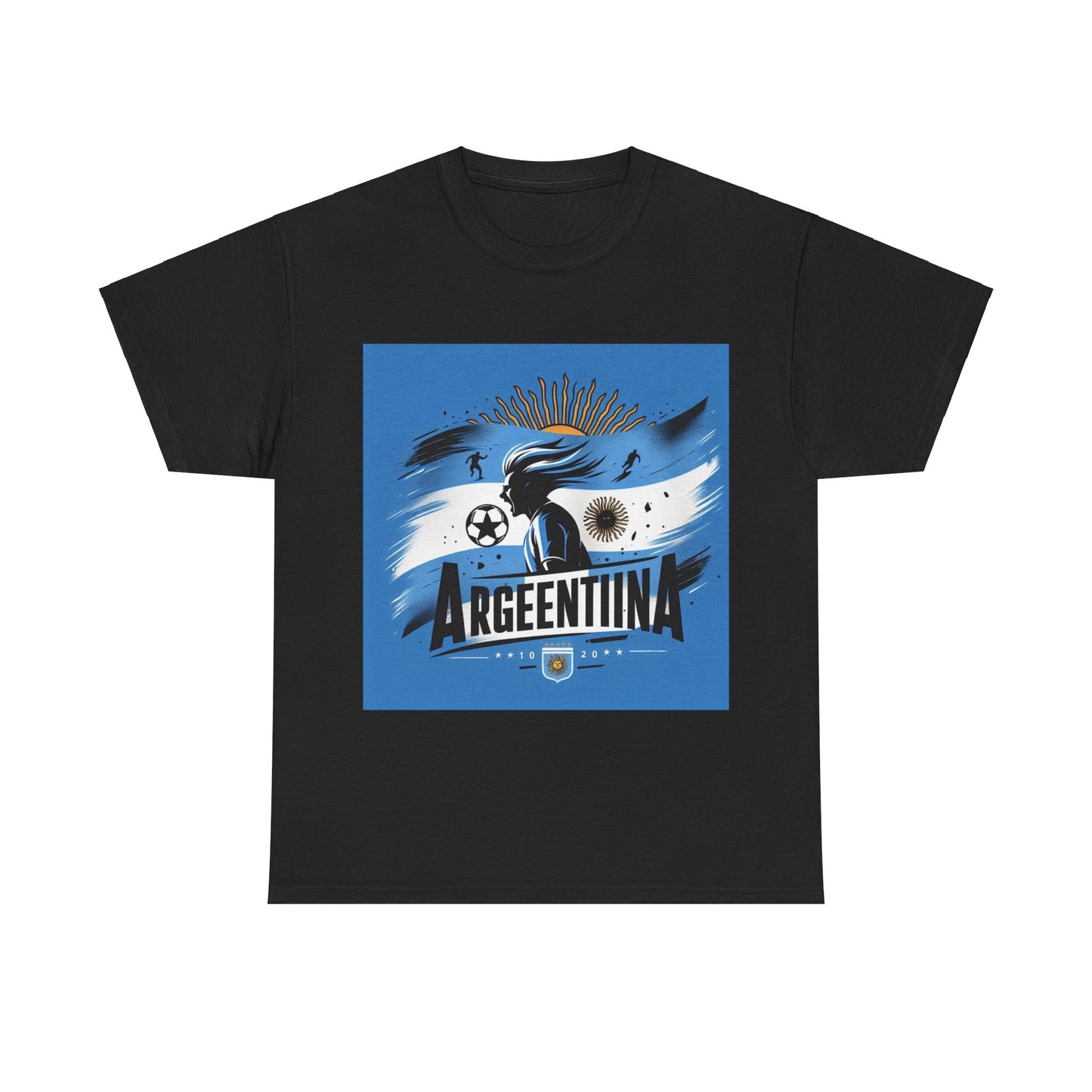 Flag Village Argentina Sporting Flag T-SHIRT Heavy Cotton Tee ARG0006