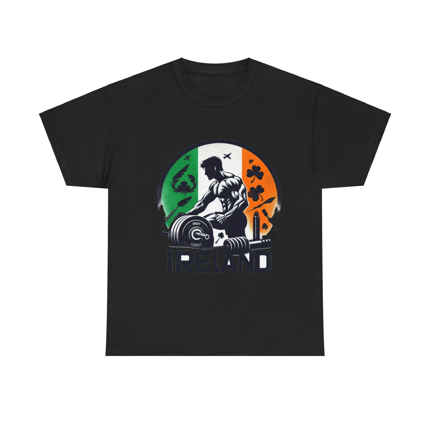 Flag Village Ireland Sporting Flag T-SHIRT Heavy Cotton Tee IRL0001