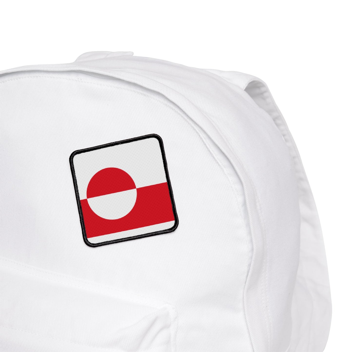 Flag Village Greenland Flag Embroidery Iron-On Patches