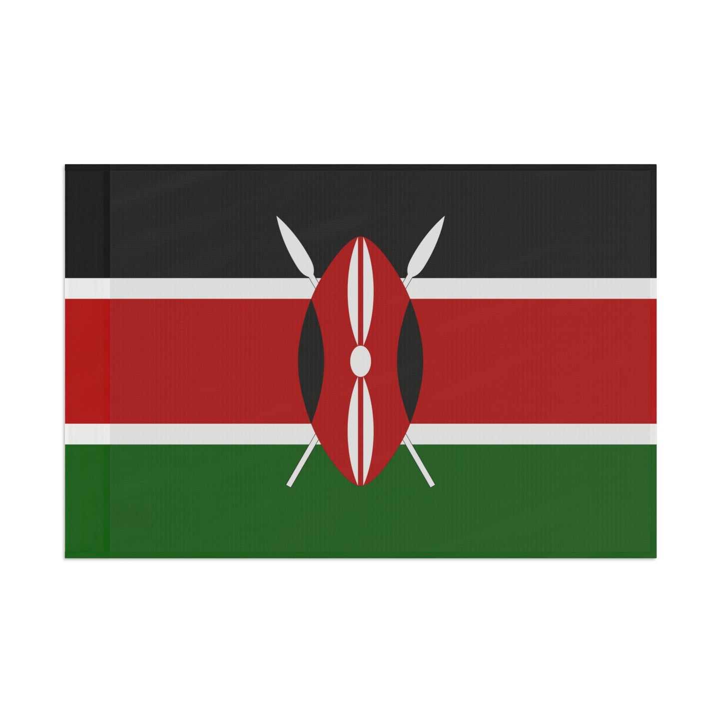 Flag Village Kenya Flag 18" x 12" / 36" x 24" / 60" x 36"