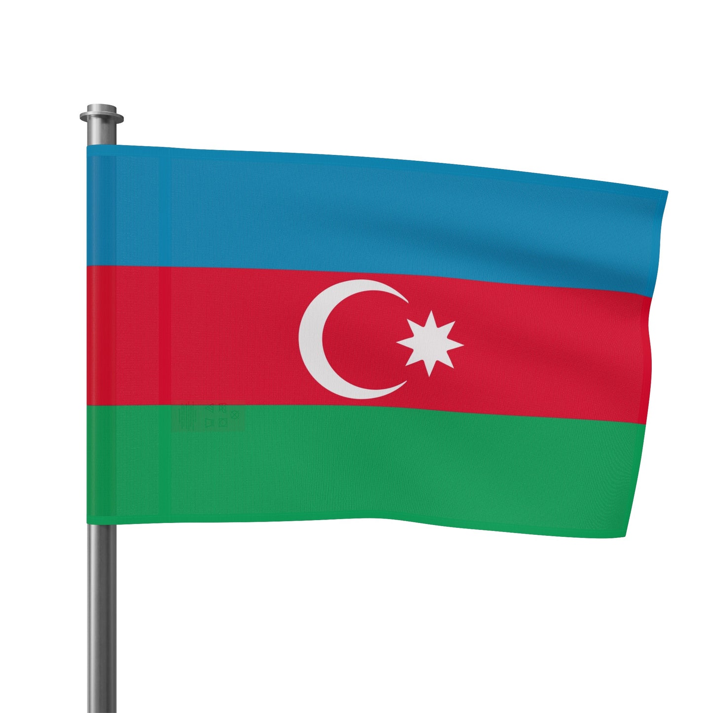 Flag Village Azerbaijan Flag 18" x 12" / 36" x 24" / 60" x 36"