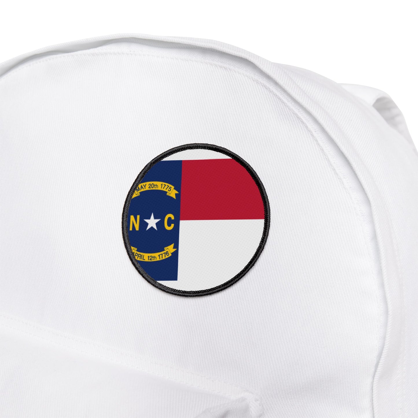 Flag Village North Carolina State Flag Embroidery Iron-On Patches