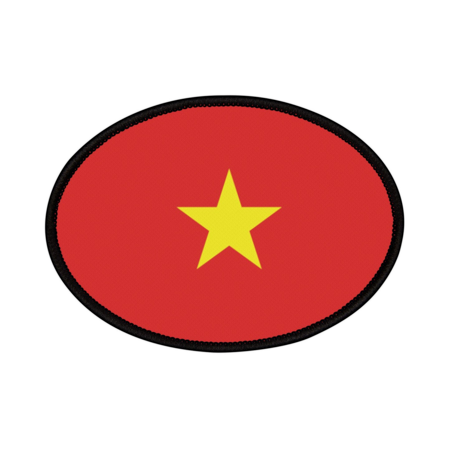 Flag Village Vietnam Flag Embroidery Iron-On Patches