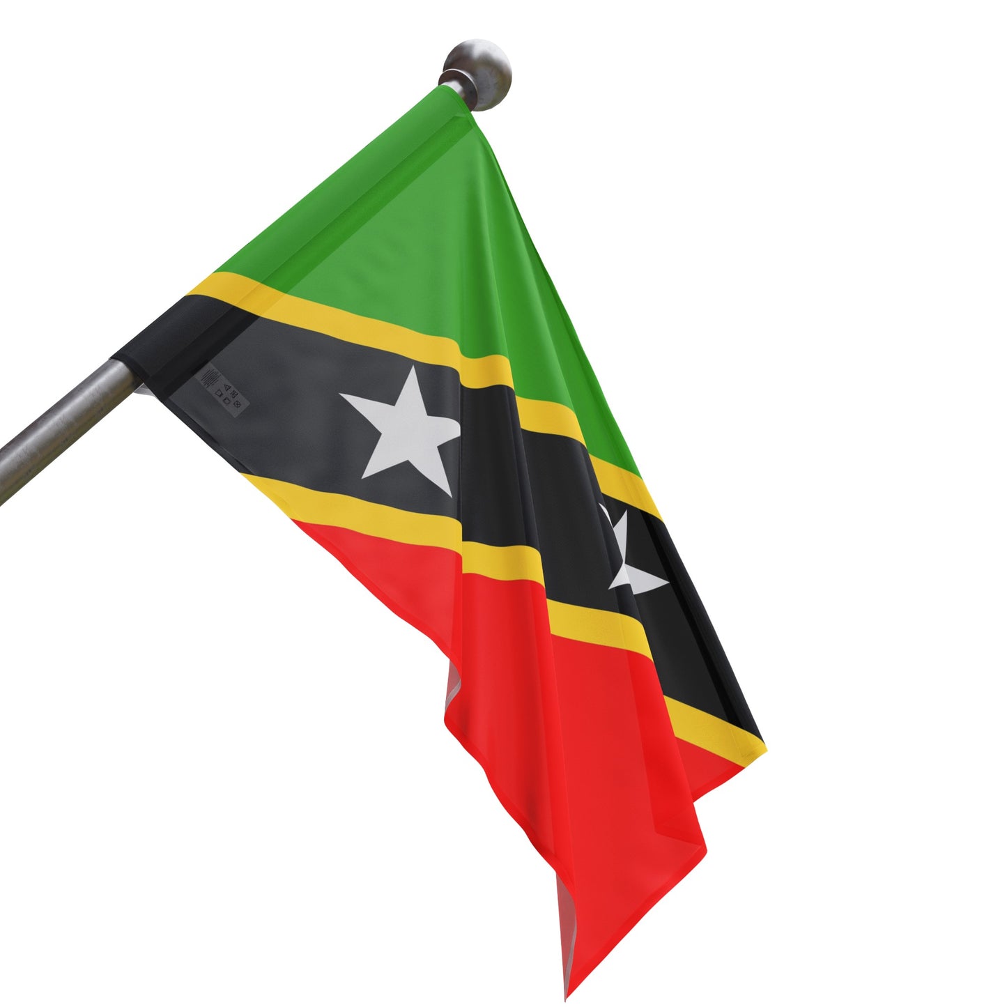 Flag Village Saint Kitts And Nevis Flag 18" x 12" / 36" x 24" / 60" x 36"