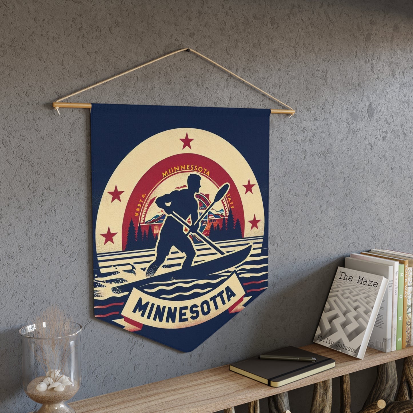 Flag Village Minnesota State Flag Pennant Sporting Home Wall decoration MN0002