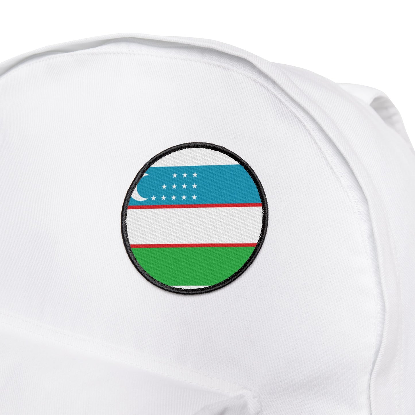 Flag Village Uzbekistan Flag Embroidery Iron-On Patches