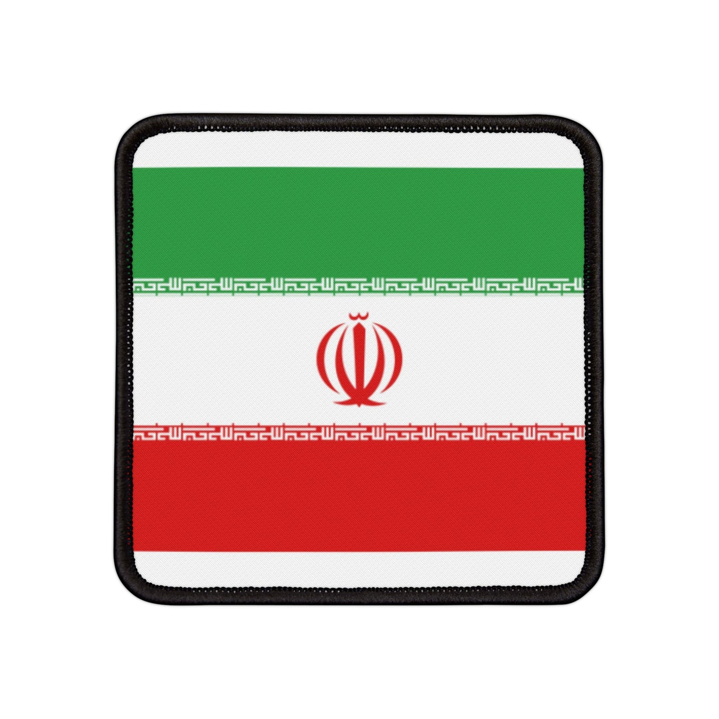Flag Village Iran Flag Embroidery Iron-On Patches