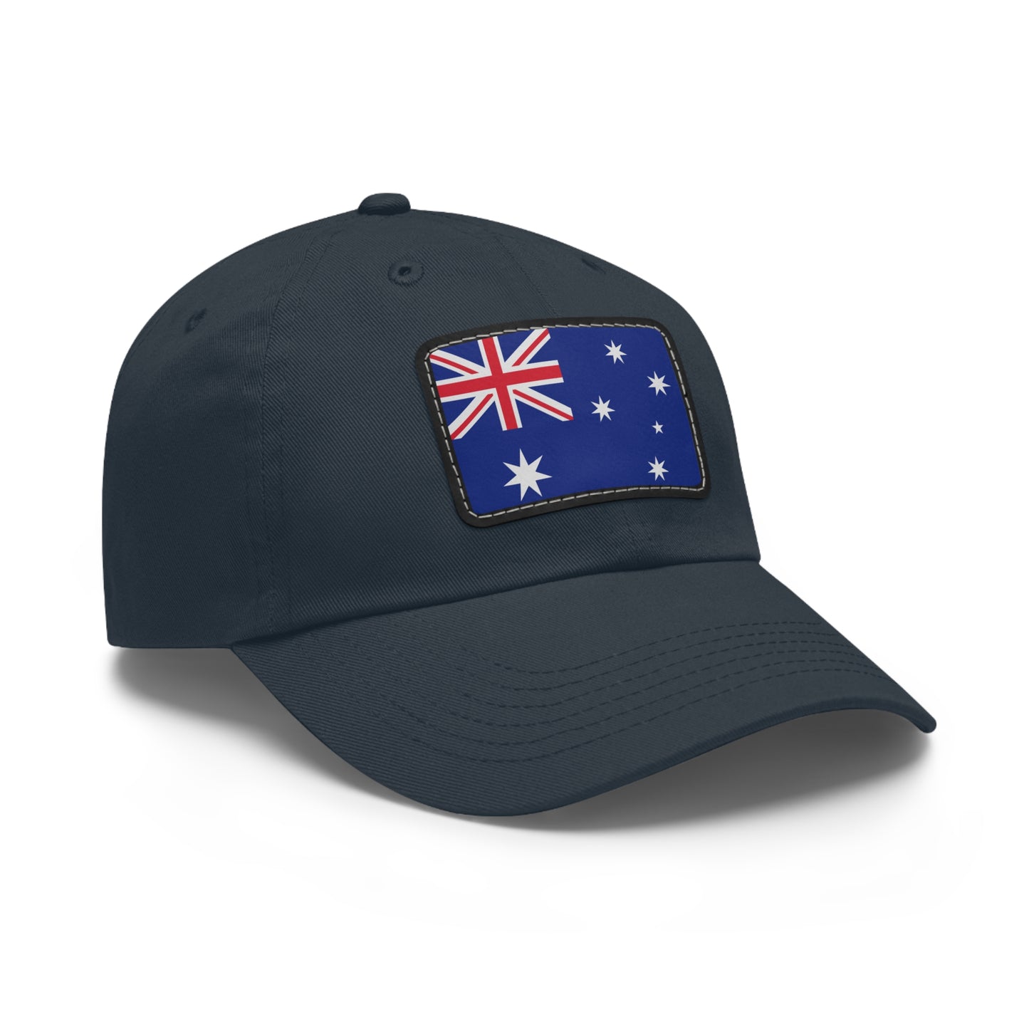 Flag Village Australia Flag Hat Cap with Leather Patch