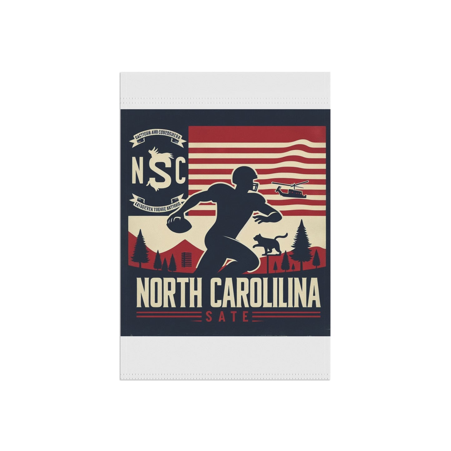 Flag Village North Carolina State Flag Sporting Garden & House Banner NC0004