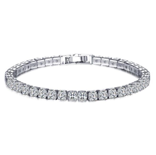Flag Village Cubic Zirconia Tennis Bracelet & Bangles For Women Christmas Gifts New Fashion Lady Jewelry