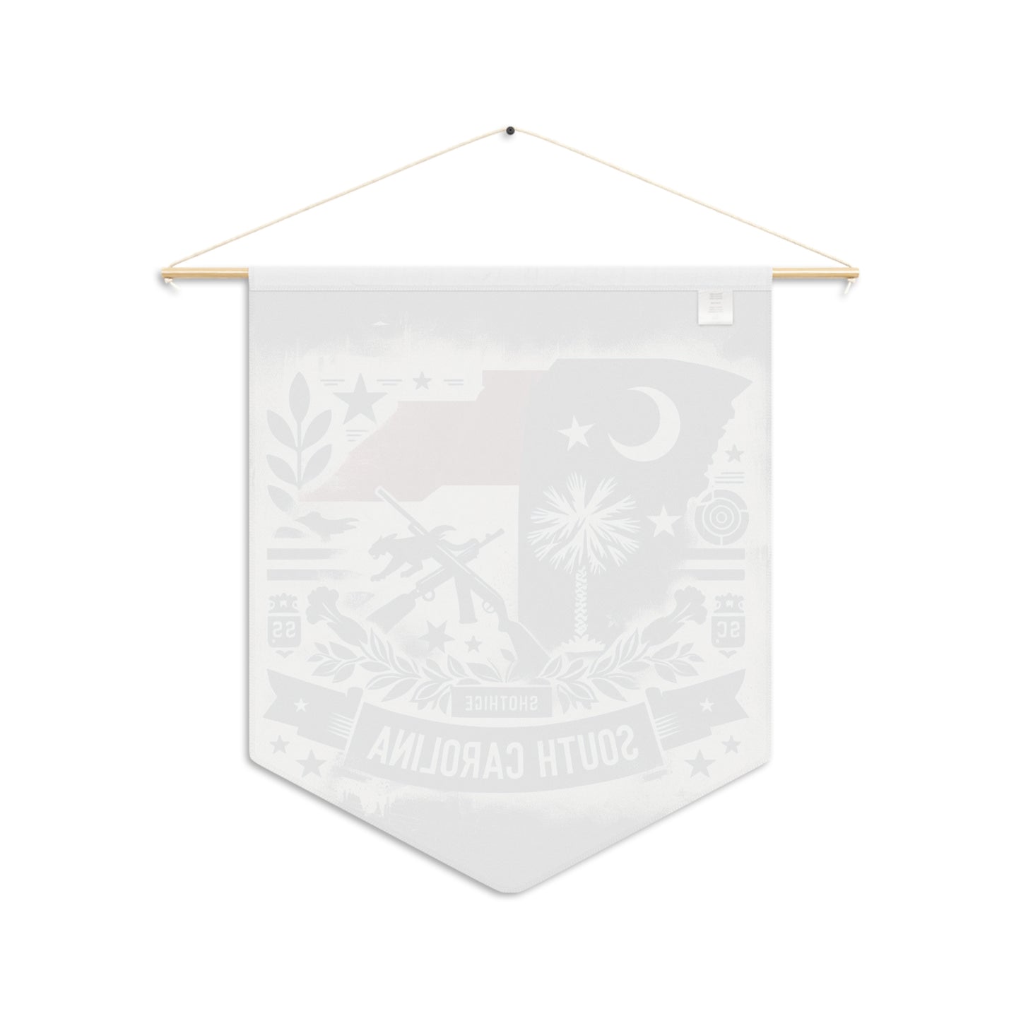 Flag Village South Carolina State Flag Pennant Sporting Home Wall decoration SC0001