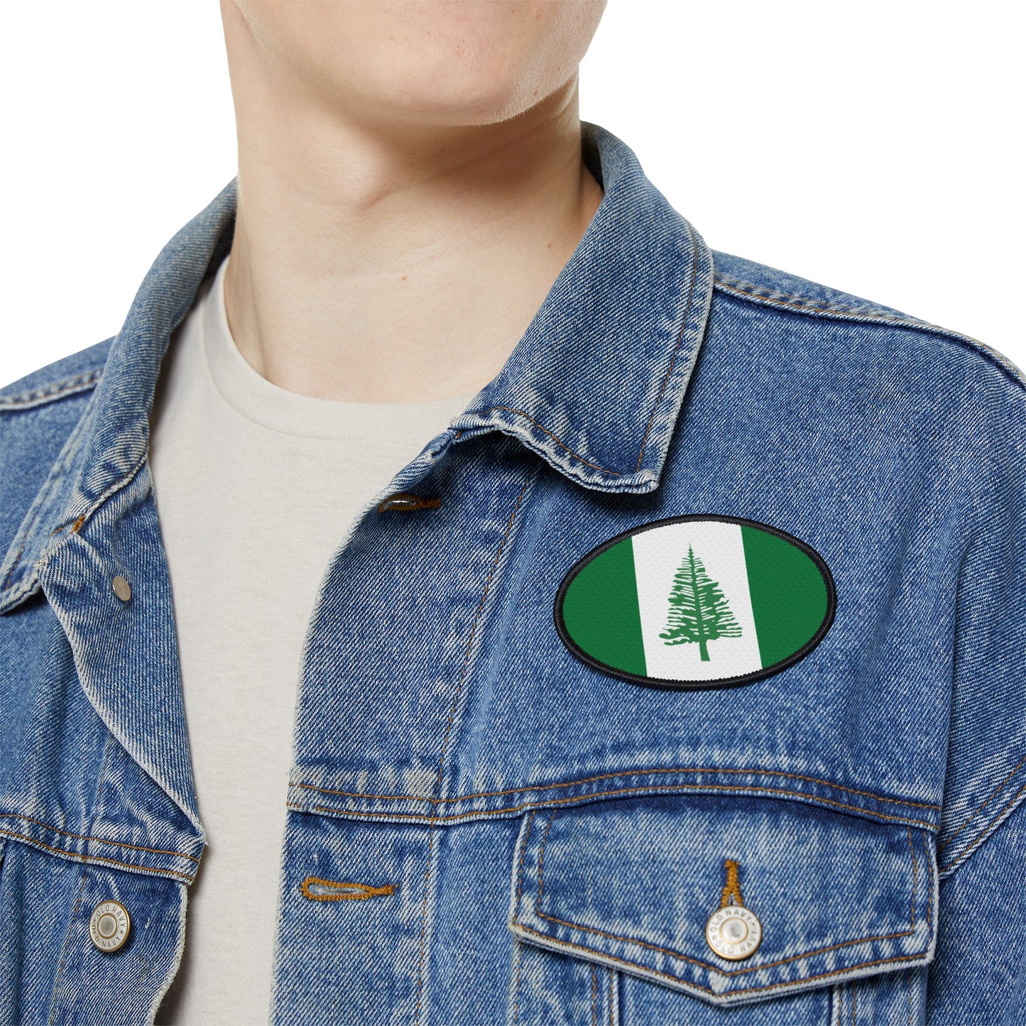 Flag Village Norfolk Island Flag Embroidery Iron-On Patches