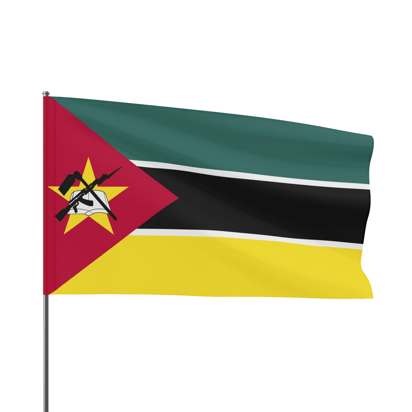 Flag Village Mozambique Flag 18" x 12" / 36" x 24" / 60" x 36"