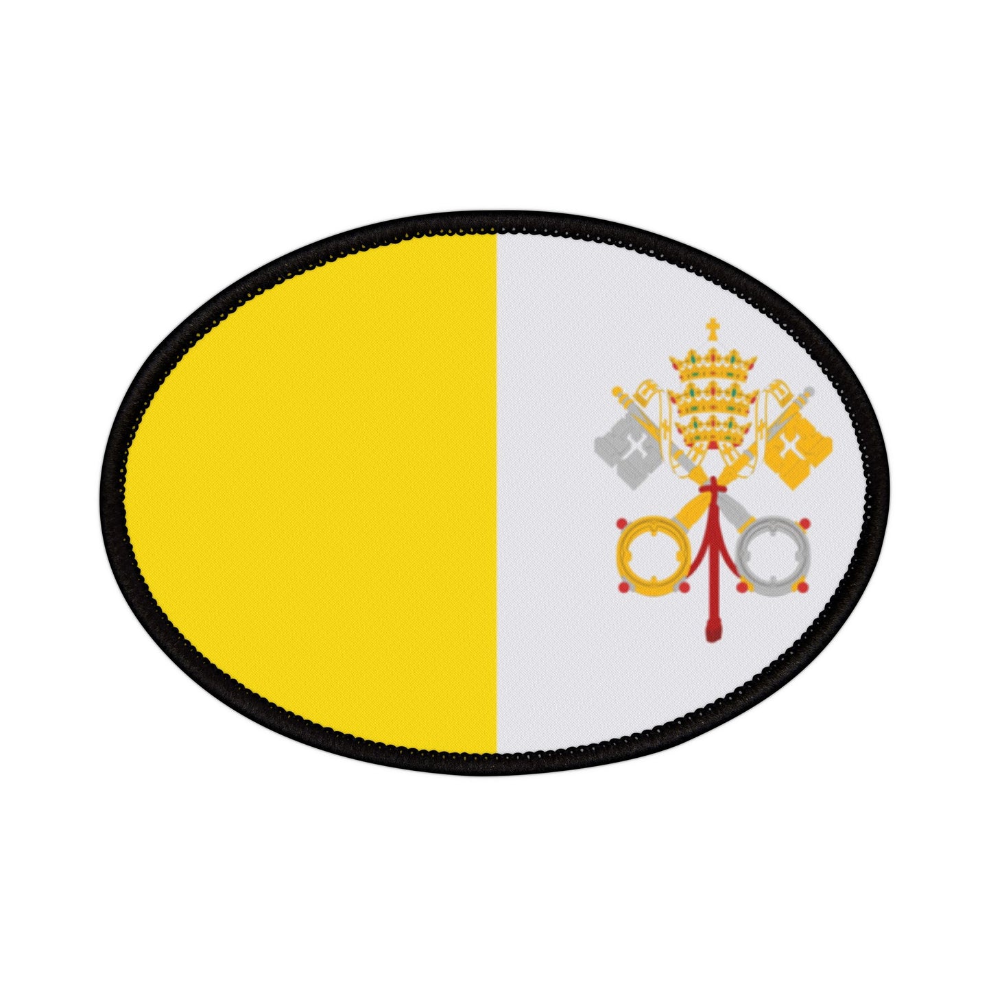 Flag Village Vatican Flag Embroidery Iron-On Patches