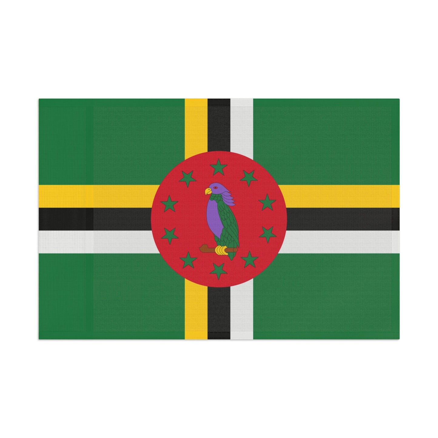 Flag Village Dominica Flag 18" x 12" / 36" x 24" / 60" x 36"