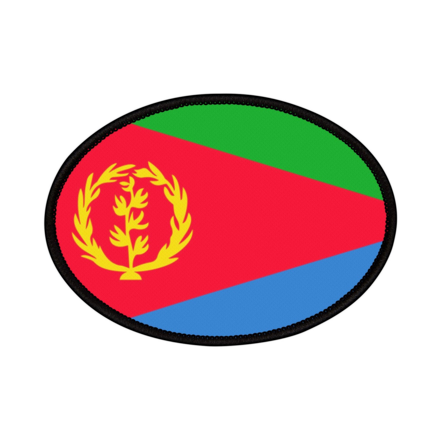 Flag Village Eritrea Flag Embroidery Iron-On Patches