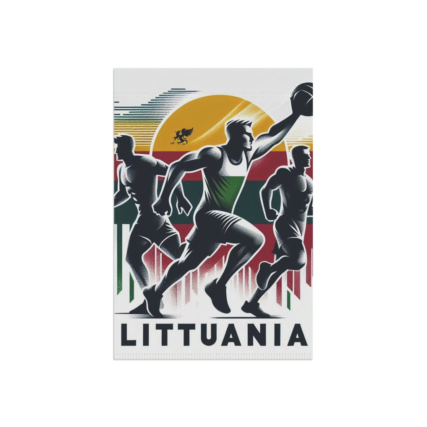 Flag Village Lithuania Flag Sporting Garden & House Banner LTU0004