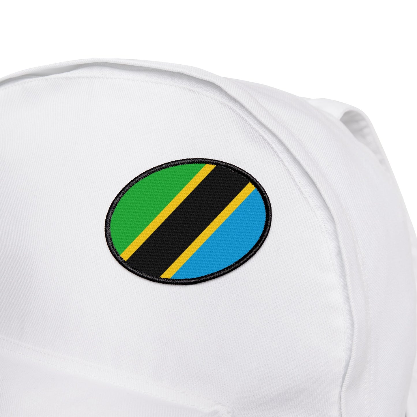 Flag Village Tanzania Flag Embroidery Iron-On Patches