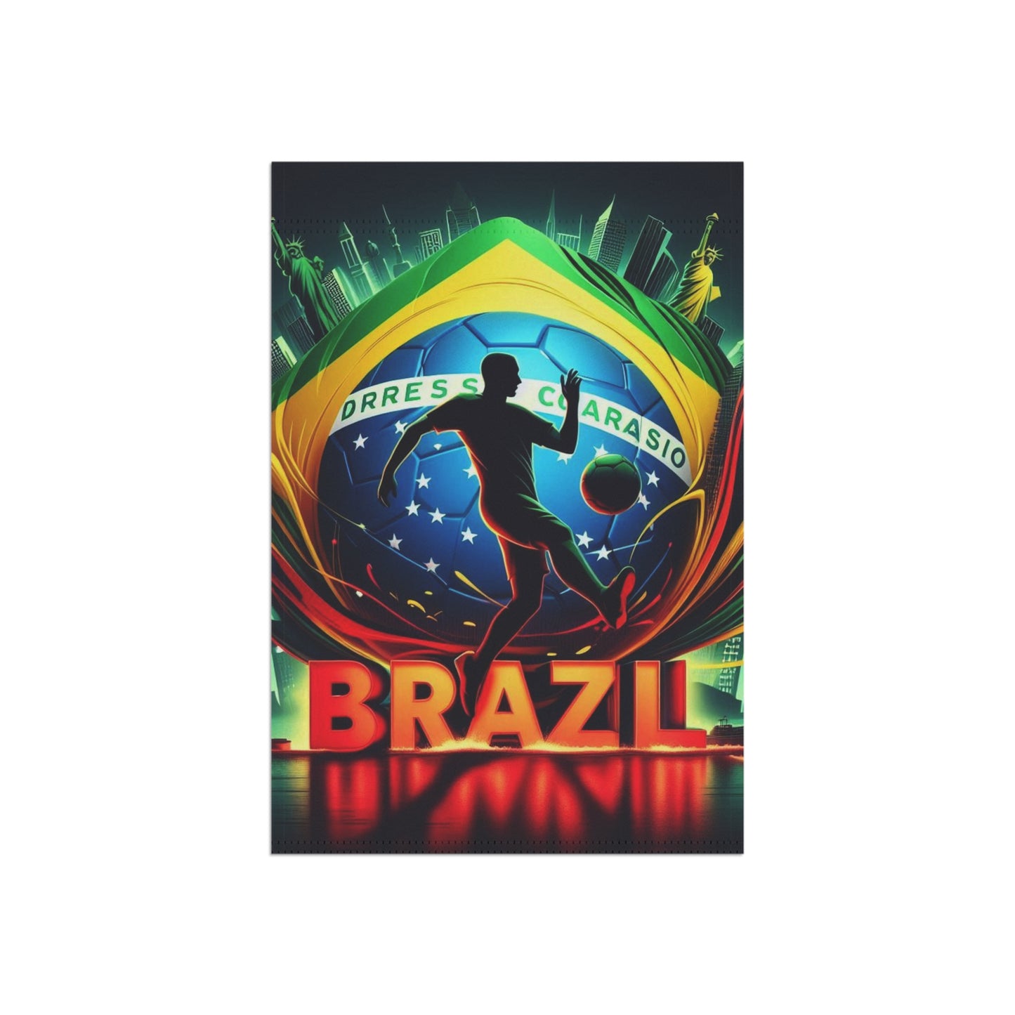Flag Village BRAZIL Flag Sporting Garden & House Banner BRA0007