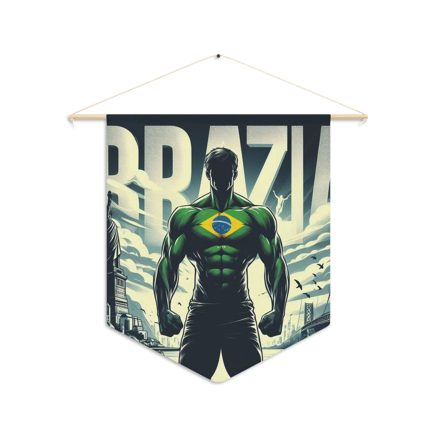 Flag Village Brazil Flag Pennant Sporting Home Wall decoration BRA0001