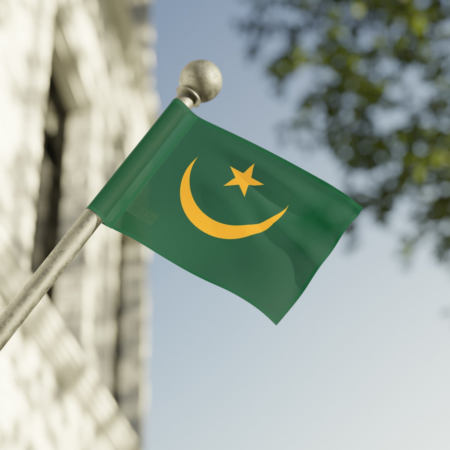 Flag Village Mauritania Flag 18" x 12" / 36" x 24" / 60" x 36"