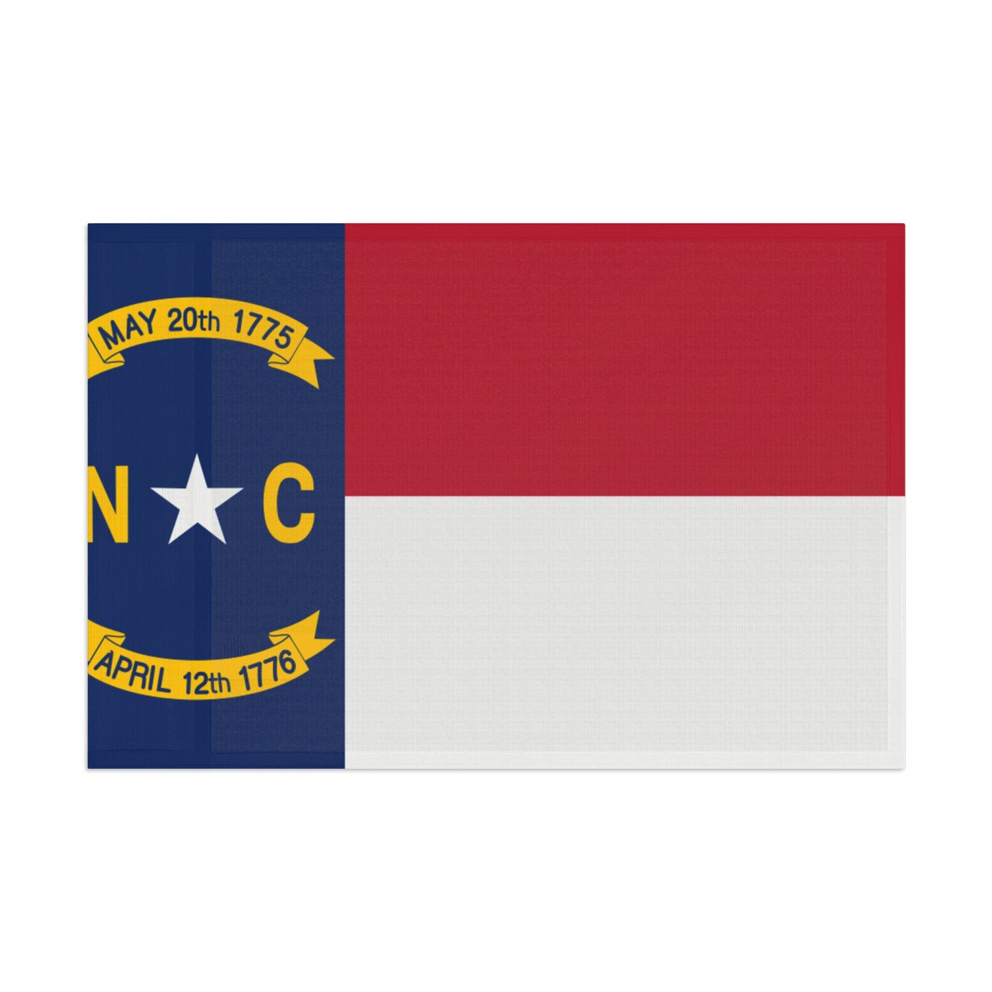 Flag Village USA North Carolina State Flag 18" x 12" / 36" x 24" / 60" x 36"